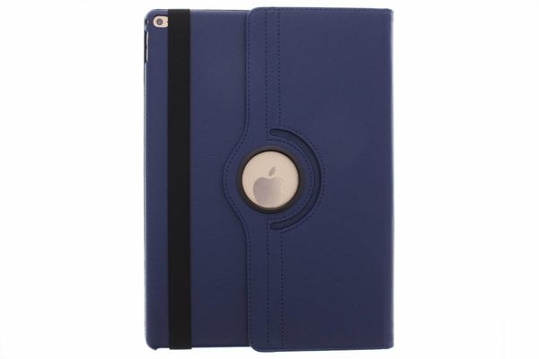 360° Draaibare Bookcase Apple iPad Pro 12.9 (2015) - Donkerblauw