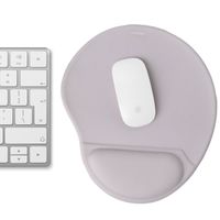 imoshion Ergonomische muismat - Muismat met polssteun - 30 x 25 cm - Grijs