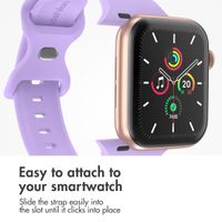 imoshion Silicone⁺ Strap Apple Watch | 38/40/41/42 mm - Size S/M - Lilac