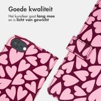 imoshion Design Bookcase Apple iPhone SE (2022 / 2020) / 8 / 7 / 6(s) - Hearty Blush