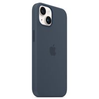 Apple Silicone Back Cover with MagSafe Apple iPhone 14 - Storm Blue