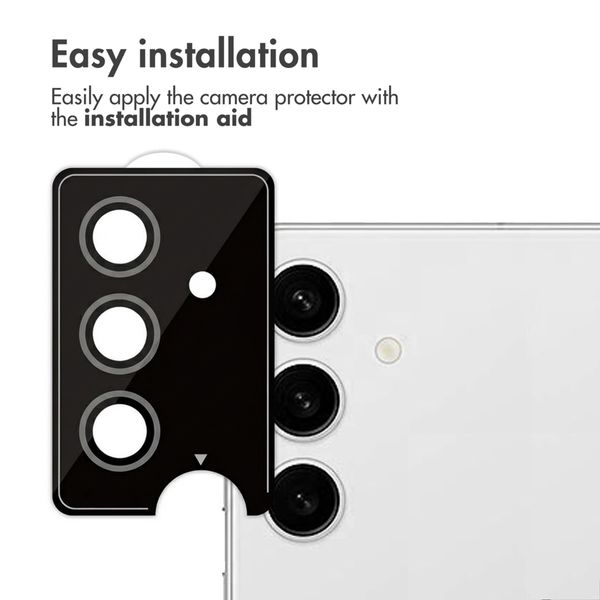 imoshion Camera Protector Glass 2-pack Samsung Galaxy S24 - Black