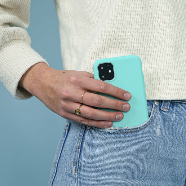 imoshion Color Backcover Huawei Y5p - Mintgroen