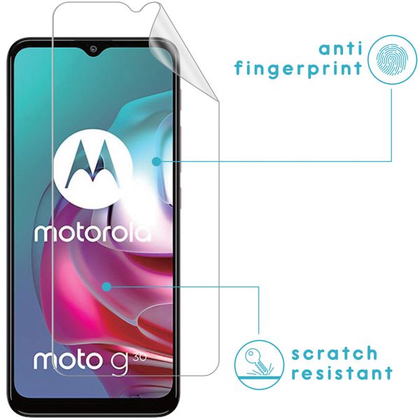 imoshion Screenprotector Folie 3 pack Motorola Moto G30 / G20 / G10 (Power) / E7i Power