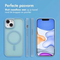 imoshion Color Guard Backcover met MagSafe Apple iPhone 15 - Lichtblauw