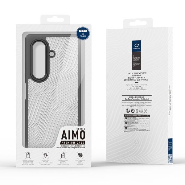 Dux Ducis Aimo Backcover Samsung Galaxy Z Fold 7 - Transparant