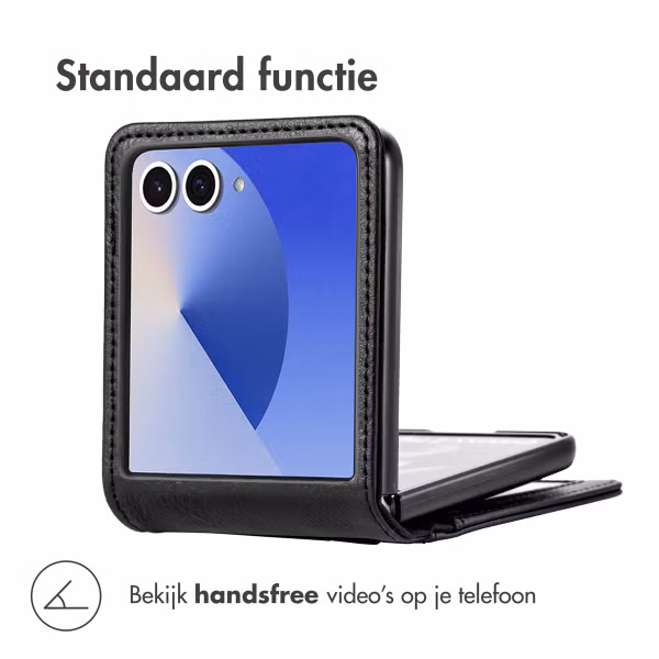 imoshion Luxe Bookcase Samsung Galaxy Z Flip 7 - Zwart