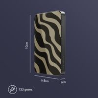 Selencia Vivid Powerbank 5,000 mAh - Wireless Powerbank - MagSafe and Qi - Black / Swirl Black