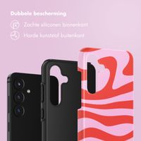 Selencia Vivid Backcover Samsung Galaxy S25 FE - Dream Swirl Pink