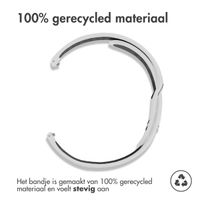 imoshion Siliconen sport bandje Samsung Galaxy Watch 7 40/44 mm - Wit / Zwart