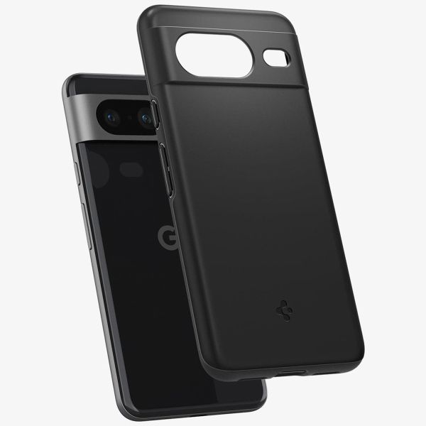 Spigen Thin Fit Backcover Google Pixel 8 - Zwart