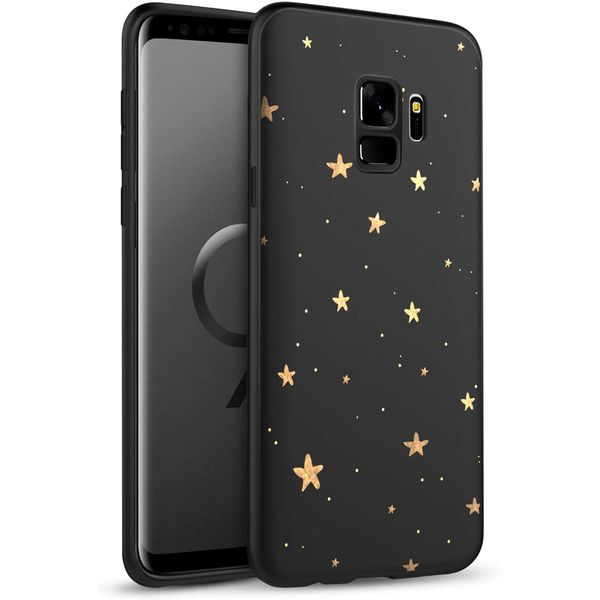 imoshion Design hoesje Samsung Galaxy S9 - Sterren / Zwart