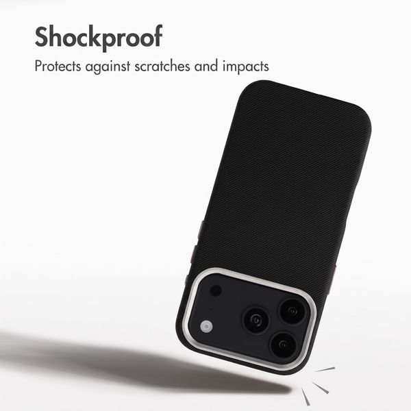Accezz Mesh Back Cover with MagSafe Apple iPhone 17 Pro Max - Black