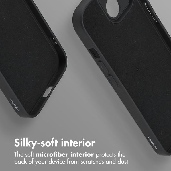 imoshion Colour Back Cover with MagSafe Apple iPhone 15 - Black