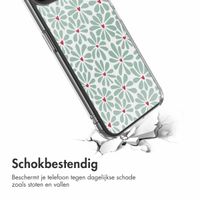imoshion Design hoesje Apple iPhone 16e - Bloom Love Sage Green