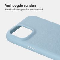 imoshion Texture Backcover Apple iPhone 15 - Lichtblauw