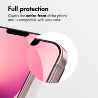 Accezz Tempered Glass Screen Protector with Applicator - 2-pack Apple iPhone 17e / 16e / 15 / 14 / 13 / 13 Pro