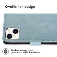 imoshion Luxe Bookcase iPhone 14 - Lichtblauw