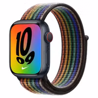 Apple Nike Sport Loop Band Apple Watch Series 1 t/m 9 / SE (38/40/41 mm) | Series 10 (42 mm) - Pride Edition