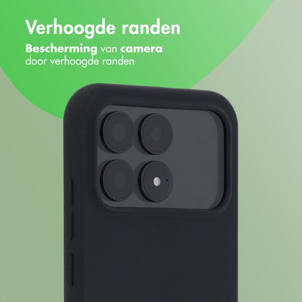 imoshion Color Backcover Xiaomi Poco F8 Pro - Zwart