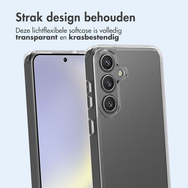 imoshion Protective Backcover Samsung Galaxy S25 Plus - Transparant