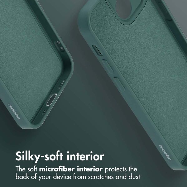 imoshion Colour Back Cover with MagSafe Apple iPhone 13 Mini - Dark Green