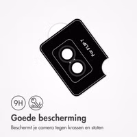 imoshion Camera Protector Glas 2 Pack Samsung Galaxy Z Flip 7 - Zwart