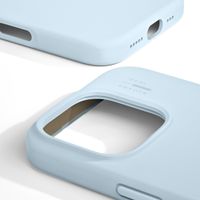 iDeal of Sweden Silicone Case iPhone 16 Pro - Light Blue