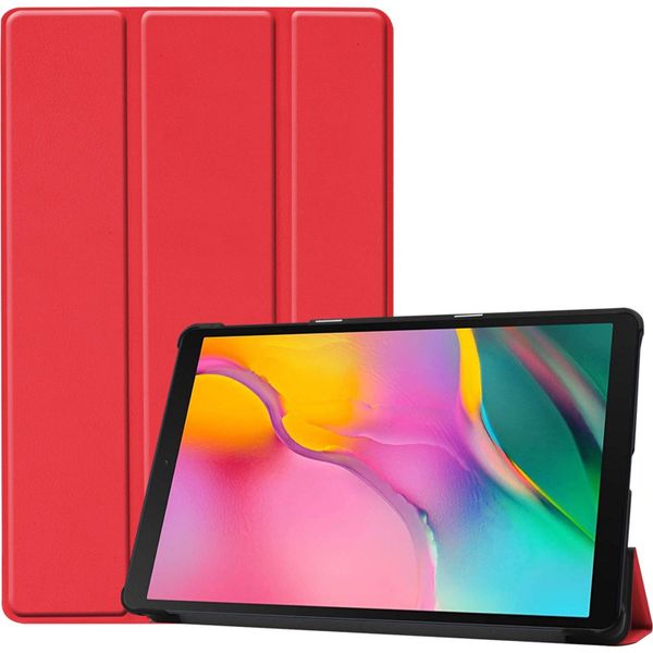 imoshion Trifold Bookcase Galaxy Tab A 10.1 (2019) - Rood