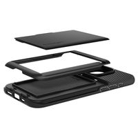 Spigen Slim Armor CS Backcover Apple iPhone 15 Pro - Zwart