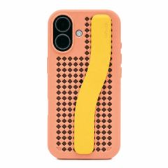Callbuddy Hoesje met Strap Apple iPhone 17 - Coral Pop