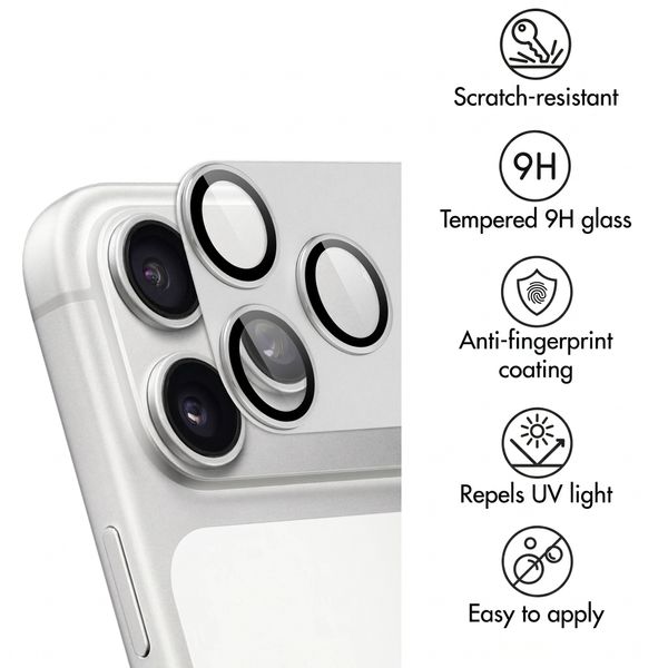 imoshion Camera Protector Glass 2-pack Apple iPhone 18 Pro Max / 17 Pro Max - Silver