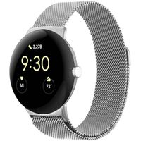 imoshion Milanees magnetisch bandje Google Pixel Watch 3 - 45 mm - Zilver