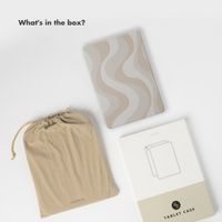 Selencia Vivid Tablet Case Apple iPad Air 11 inch (2026) M4 / (2025) M3 / (2024) M2 / Air 5 (2022) / Air 4 (2020) - Desert Waves Beige
