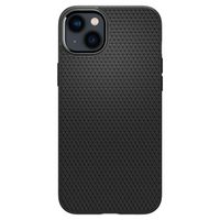 Spigen Liquid Air Backcover iPhone 14 Pro Max - Zwart