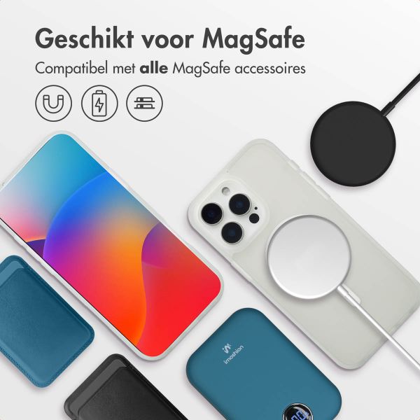 imoshion Color Guard Backcover met MagSafe iPhone 15 Pro Max - Wit