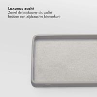 Selencia Olyn Uitneembare Bookcase met MagSafe Samsung Galaxy S24 Ultra - Grijs