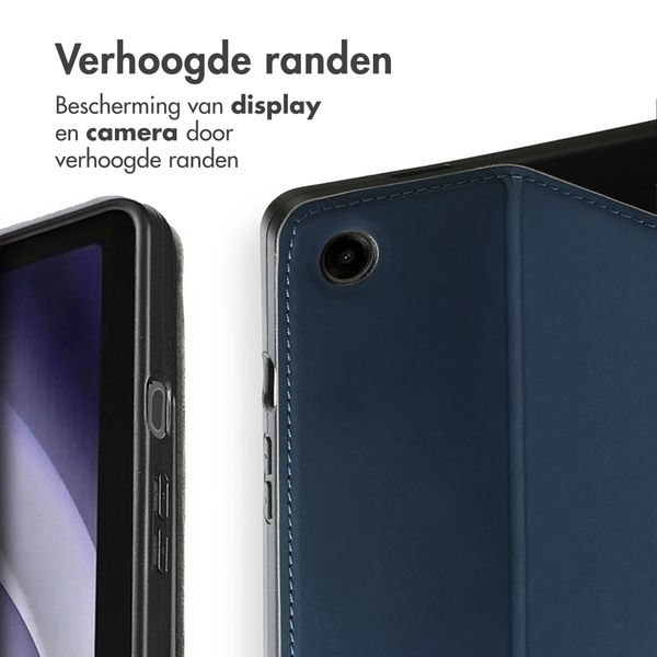 Accezz Classic Tablet Case Samsung Galaxy Tab A9 Plus - Donkerblauw
