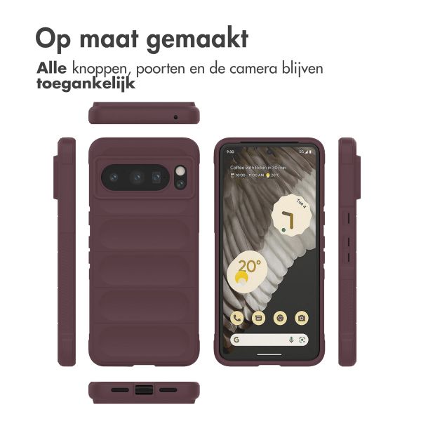 imoshion EasyGrip Backcover Google Pixel 8 Pro - Aubergine