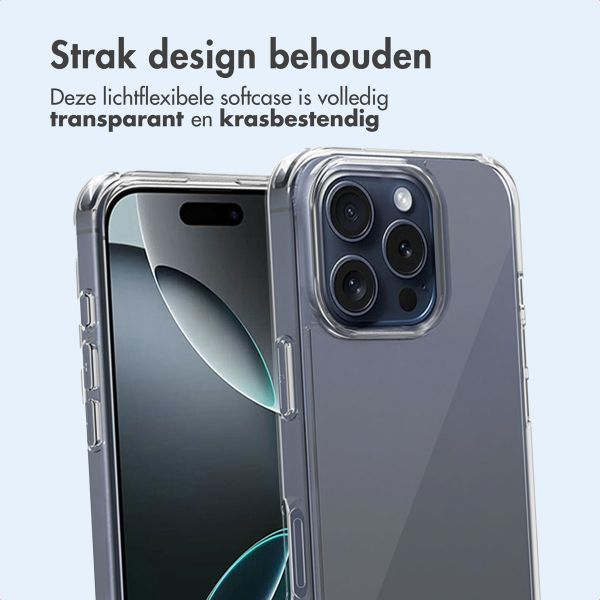 imoshion Protective Backcover Apple iPhone 16 Pro - Transparant