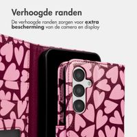 imoshion Design Bookcase Samsung Galaxy A35 - Hearty Blush