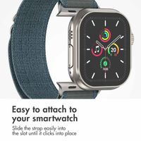 imoshion Nylon Alpine Band Apple Watch | 38/40/41/42 mm - Blue