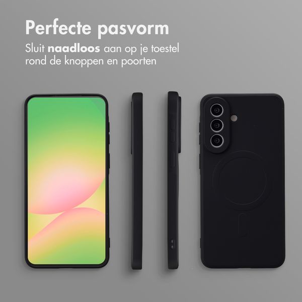 imoshion Color Backcover met MagSafe Samsung Galaxy A57 (5G) - Zwart