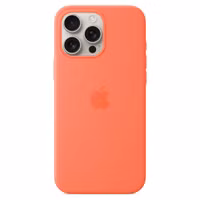 Apple Silicone Backcover MagSafe Apple iPhone 16 Pro Max - Tangerine Orange