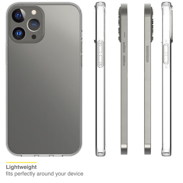 Accezz Clear Backcover Apple iPhone 13 Pro Max - Transparant