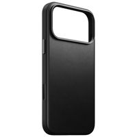 Nomad Traditional Leather Backcover met MagSafe Apple iPhone 18 Pro Max - Black
