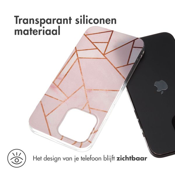 imoshion Design hoesje Apple iPhone 15 Pro Max - Pink Graphic