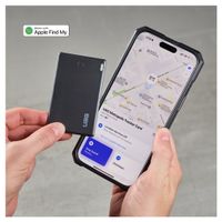 UAG Metropolis Wallet met Tracker - Geschikt voor Apple en Android - Kevlar Black
