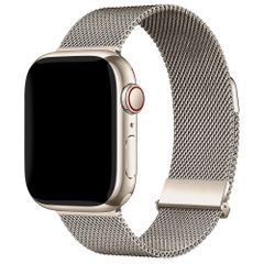 imoshion Milanees magnetisch bandje Apple Watch | 44/45/46/49 mm - Starlight