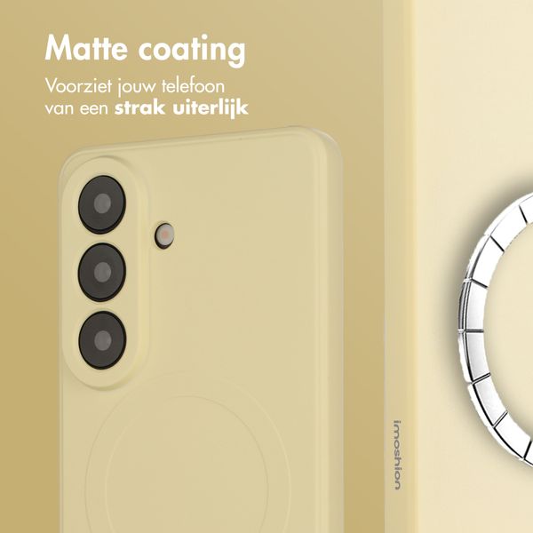 imoshion Color Backcover met MagSafe Samsung Galaxy S26 - Vanilla
